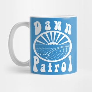 Dawn Patrol Simple White graphx Mug